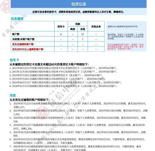 刚出炉的征信报告